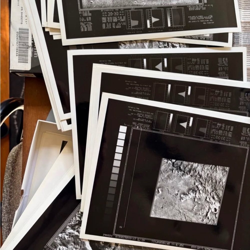 Vintage NASA Box of Mars Viking Original Photographs